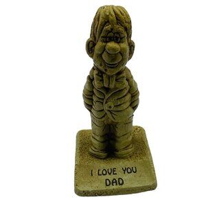 Vintage Paula 1971 Made USA Father Daddy Father’s Day “I Love You Dad” Figurine